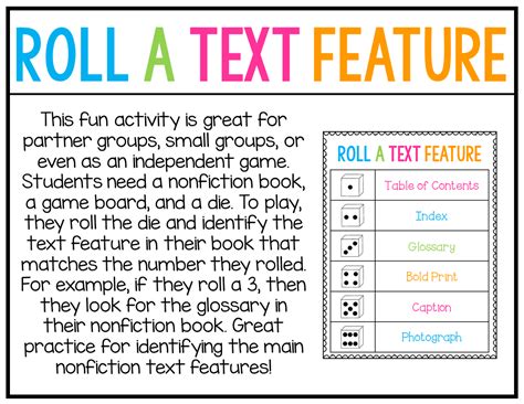 Teaching Nonfiction Text Features Free Download Included Crazy For