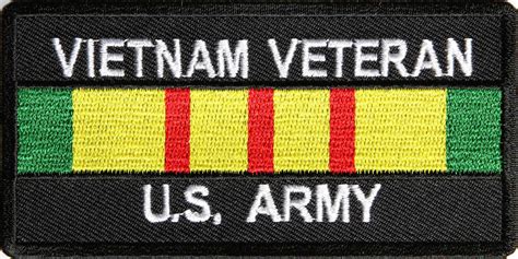 Vietnam Veteran Army Patch Rect Vietnam War Patches Thecheapplace