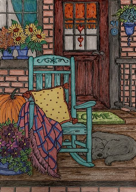 I'd love for you to leave me a comment. Creative Haven: Country Farm Scenes Coloring Book by ...