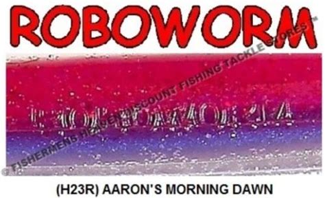 Roboworm 6 Inch Straight Tail Drop Shot Worms Sr 10 Pack Pick From 48