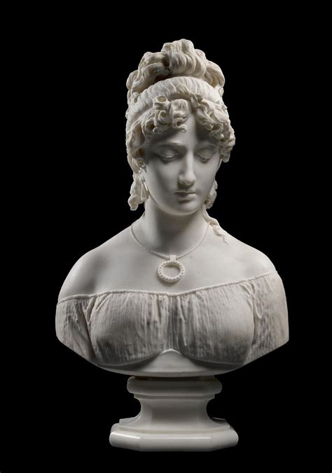 Antonio Tantardini Bust Of A Woman Th And Th Century Sculpture