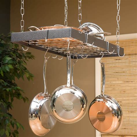 How To Hanging Kitchen Pot Rack