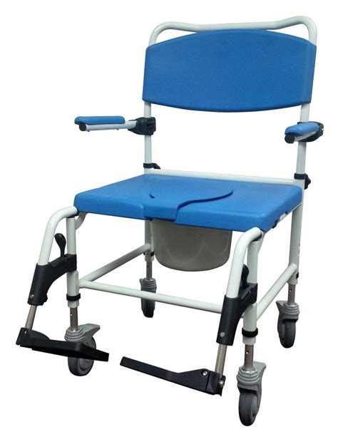 Our range of shower commode chairs make showering and toileting easy once again. Drive Bariatric Aluminum Rehab Shower Commode Chair w/Two ...