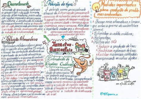 Exercícios Sobre Impactos Ambientais