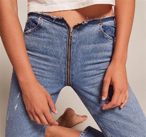 The Jeans With A Zip That Means They Come As A Pair Daily Mail Online