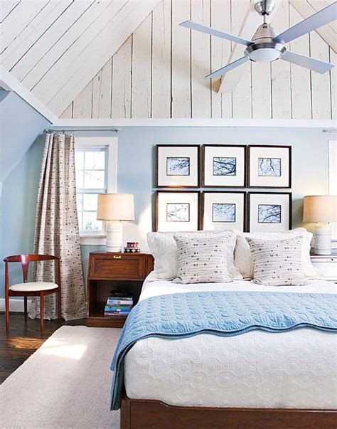Pale Blue Is Soothing In The Bedroom Cottage Style Bedrooms