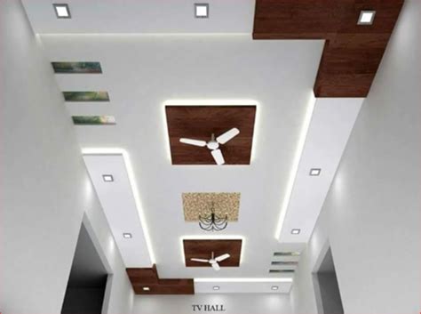 The ceiling fan may be the one home appliance that is still notorious for being an eyesore. pop-false-ceiling-design-500x500.png (500×373) | Simple ...