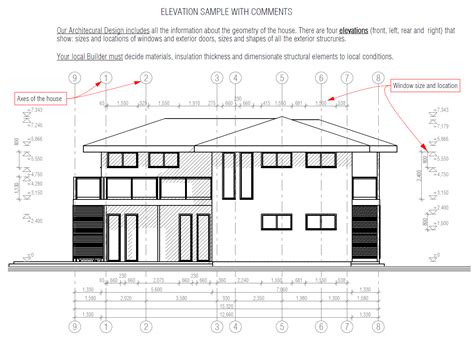 If you are using home design software, most programs have a tool to create the elevation plans from. Sample Files | House Plans & House Designs