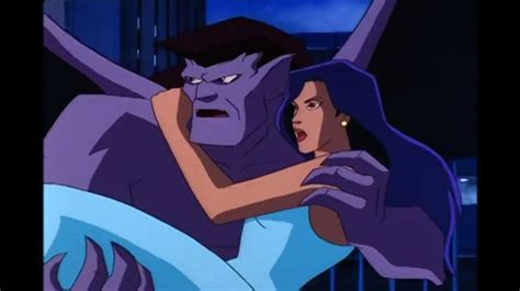 Goliath And Elisa Maza From Disneys Gargoyles