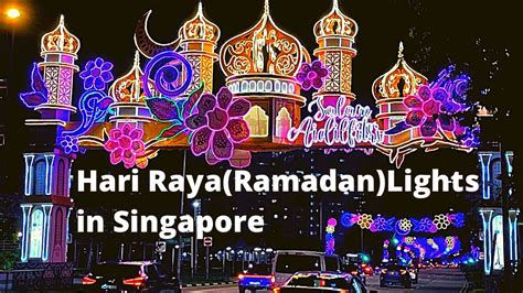 Ramadan Eid Festival Lights Up Hari Raya Aidilfitri Celebrations