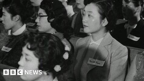japanese war brides attended schools to learn american way of life bbc news