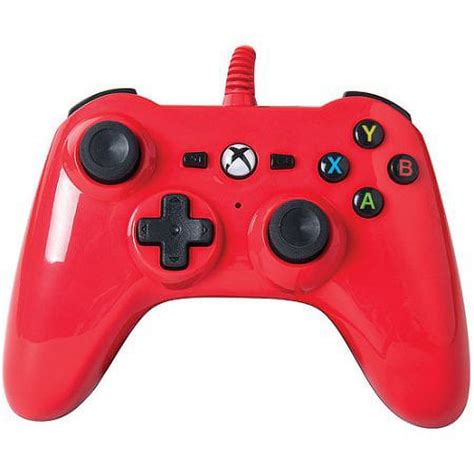 Xbox One Power A Mini Series Wired Gaming Controller Red New Open Box