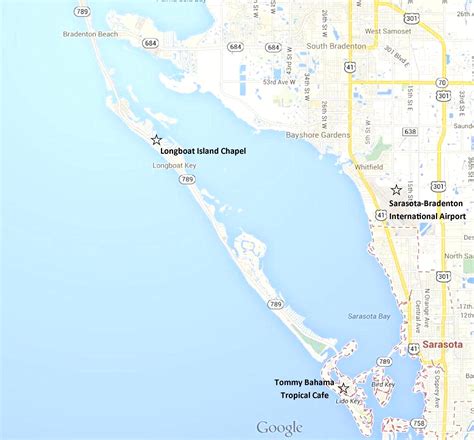 Other facilities at anna maria island beach sands include a barbecue. Google Map - Sarasota, Lido Key, Longboat Key, and Anna ...