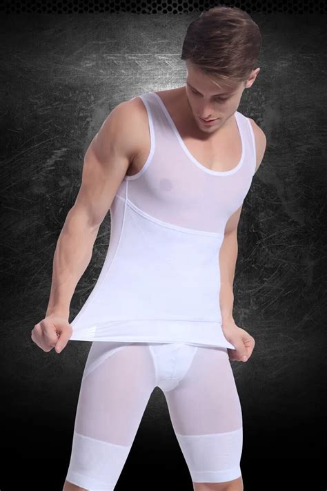 Aliexpress Com Buy New Men Body Shaper Tummy Corset Vest Shapewear