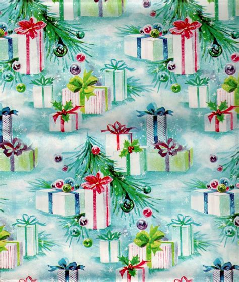 Mid Century T Wrap Vintage Christmas Vintage Christmas Wrapping
