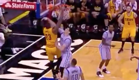 Lebron James Poster Dunk Shows How Dangerous He Is Setting Screens