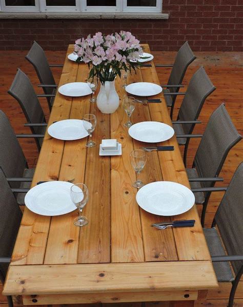 Build A Patio Harvest Table Canadian Woodworking