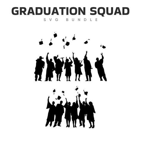 Graduation Squad Svg Designs Masterbundles