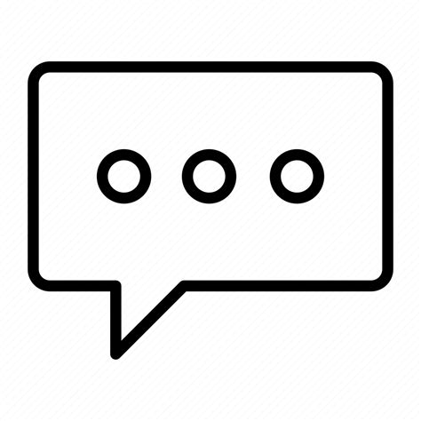 Bubble Chat Message Notification Speech Icon Download On Iconfinder