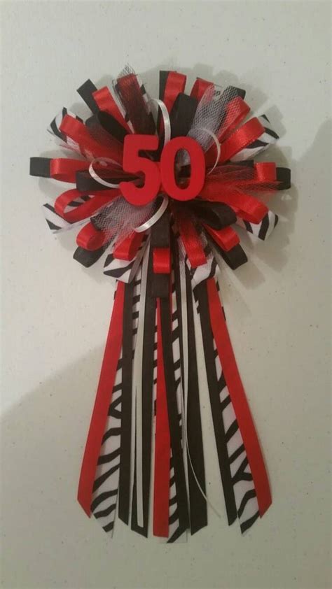 Items Similar To Corsage Fabulous 50 Birthday Party Pins Birthday