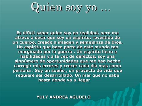 Quien SerÉ Yuly Andrea Agudelo By Manuel Restrepo Issuu