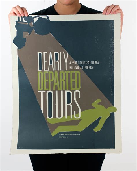 Dearly Departed Tours Hollywood On Behance