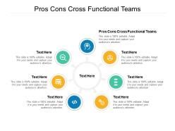 Pros Cons Cross Functional Teams Ppt Powerpoint Presentation