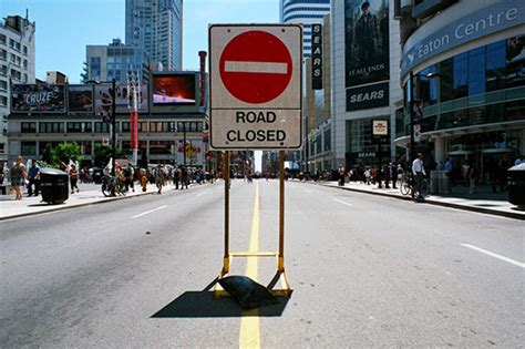 It's a long weekend full of road closures in Toronto
