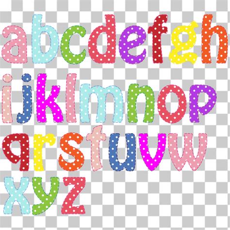 Free Svg Colorful Lowercase Alphabet Nohatcc