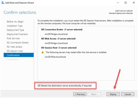 Windows Server 2016 Install Remote Desktop Services Virtualization Howto