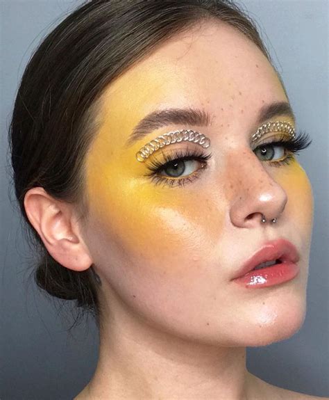 Her Ig Brittnymakeup Blush Makeup Yellow Makeup Face Paint Makeup