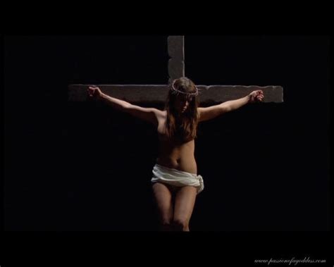 Female Jesus On Crucifix By Ramon Martinez Artwanted Com
