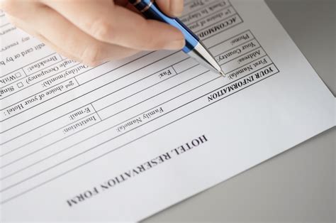 Understanding Hotel Registration Forms An In Depth Guide For Hotel Managers