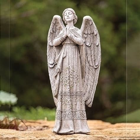 Praying Irish Blessing Angel Statue Beattitudes Religious Ts