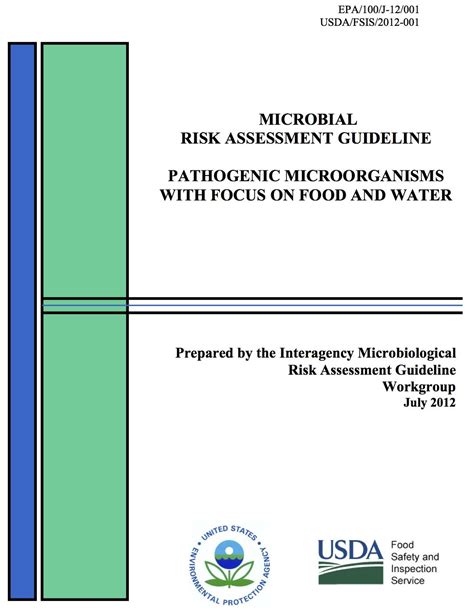 Bioseguridad Y Biocustodia Guideline For Microbial Risk Assessment