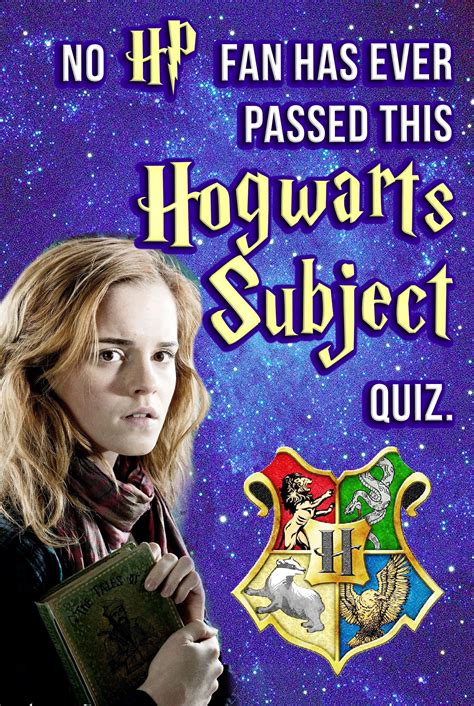 Quiz No Potterhead Has Ever Passed This Hogwarts Subject Quiz Can You