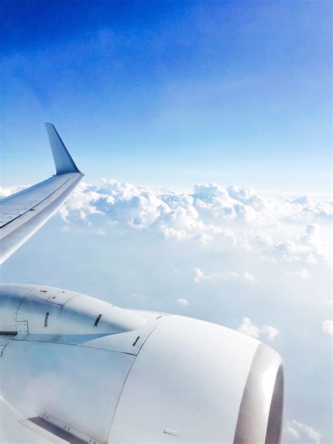 Fotos Gratis Ala Cielo Aeronave Vehículo Aerolínea Aviación