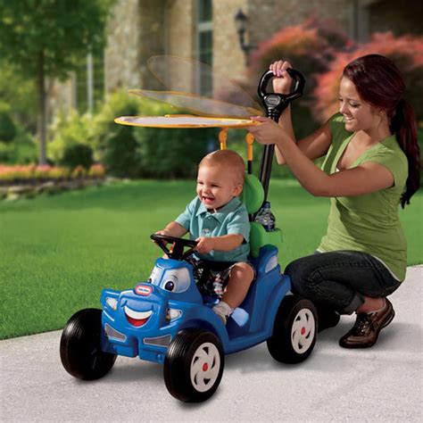 Little Tikes Deluxe 2 In 1 Cozy Roadster Toddler Kids Push Car Ride On