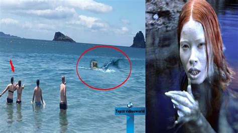 Top Unbelievable Real Mermaids Caught On Camera Around The World YouTube
