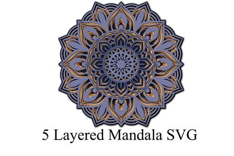 Free Layered Mandala Svg For Cricut