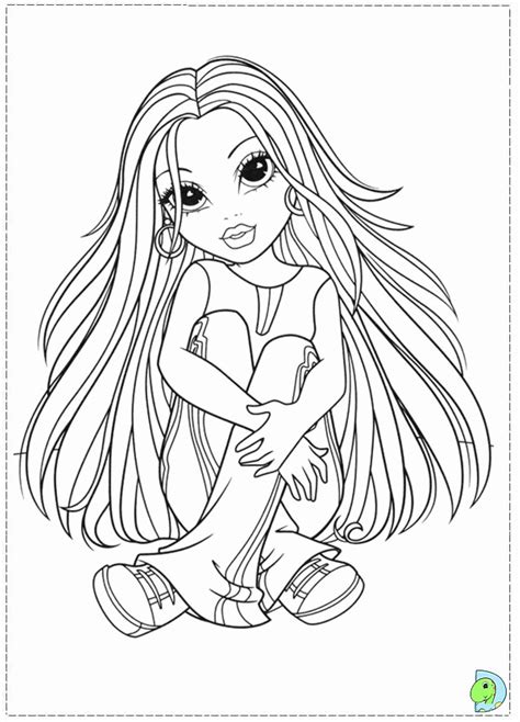 Coloring pages 3 pdf grayscale makeup, eyes, fashion life (adult coloring, coloring page grayscale) instant download. Moxi Girls - Coloring Home