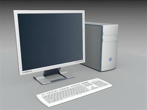 Desktop Computer 3d Model 3ds Max Files Free Download Cadnav