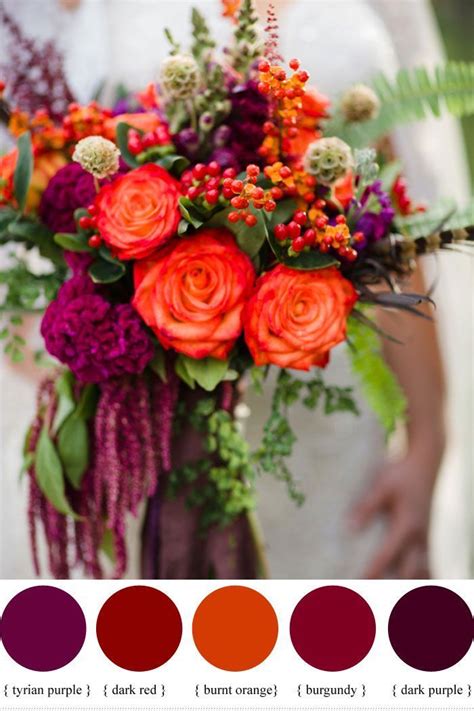While berries can be added in any seasons, they look. Hypericum Berry Wedding Flowers For Autumn Wedding | Red ...