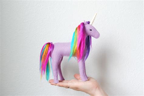 Diy Stuffed Unicorn Sewing Kits Make Rainbow Plush Unicorns