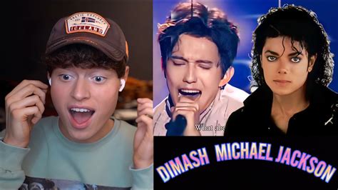 Singer Reacts To Dimash Kudaibergen A Tribute To Mj Michael Jackson