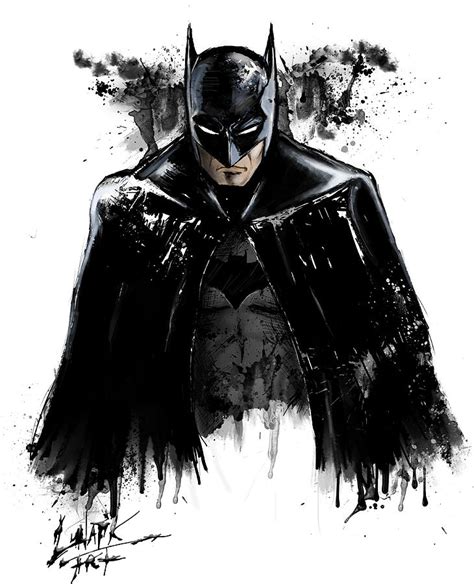 The Batman Digital Art By Thomas Everett