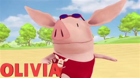 Olivia The Pig Olivia Goes To The Beach Olivia Full Episodes Youtube