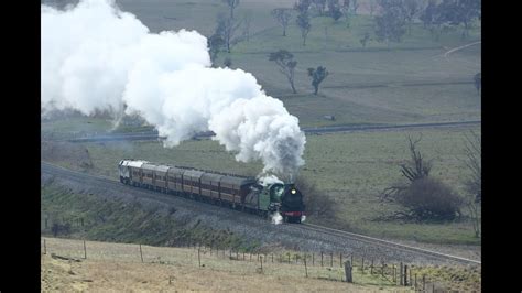 Australian Steam Locomotive 3642 Tumulla Trips Plus Cab Ride August