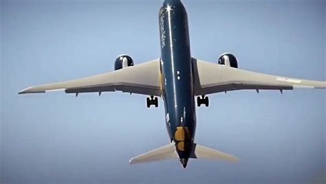 new boeing 787 9 dreamliner performs near vertical take off video dailymotion
