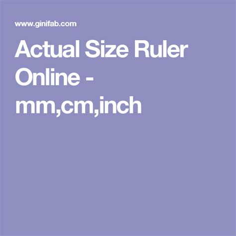 For the ruler to display correctly (i.e., in proportion to the actual physical size), it must be calibrated. Actual Size Ruler Online - mm,cm,inch | Actual, Online ruler